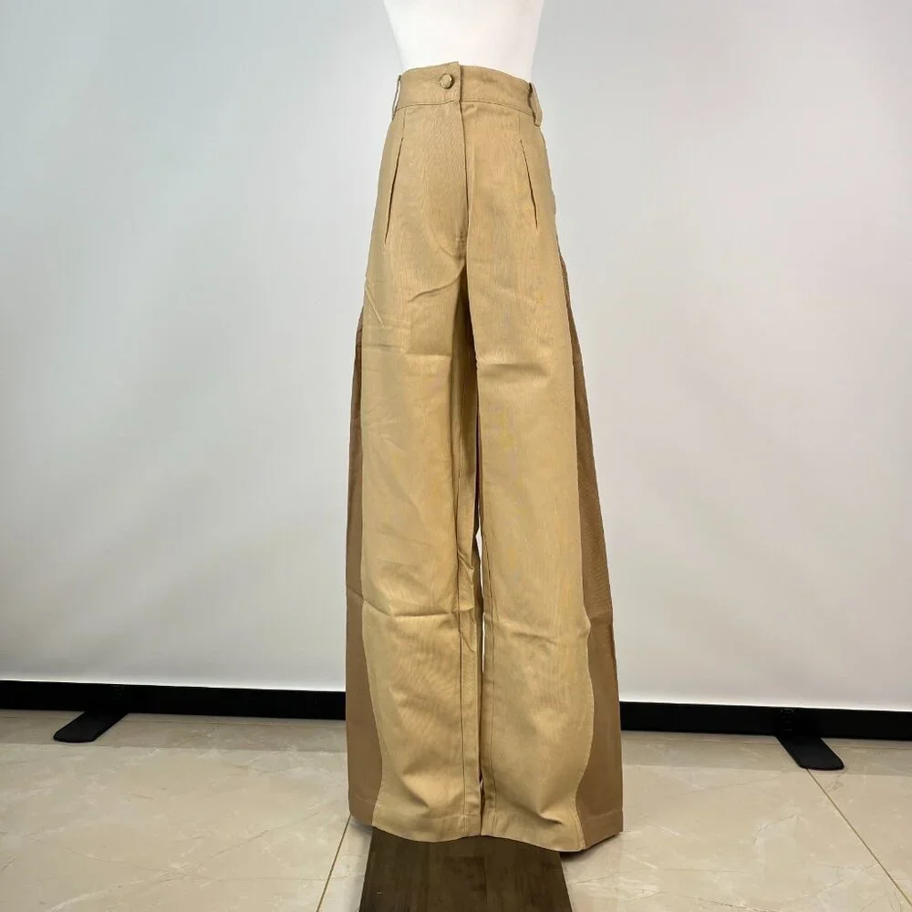 NWOT FARM Rio Kakhi High Waist Pants Size M W31 Women's - Picture 2 of 11